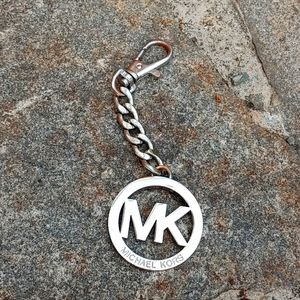 Silver Michael Kors Keychain